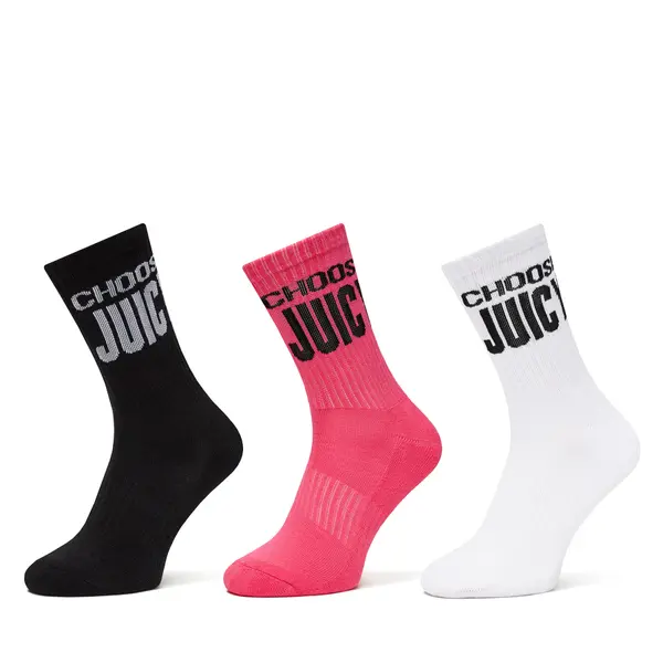 Juicy Couture Duge čarape Juicy Couture Choose JCAXS125717 Šarena