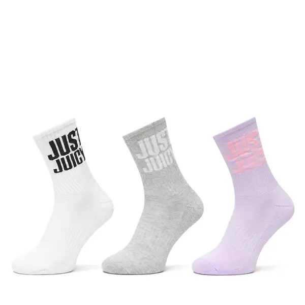 Juicy Couture Duge čarape Juicy Couture Just Juicy JCAXS225706 Šarena