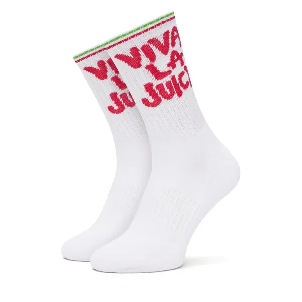 Juicy Couture Duge čarape Juicy Couture Viva JCAXS125718 Bijela