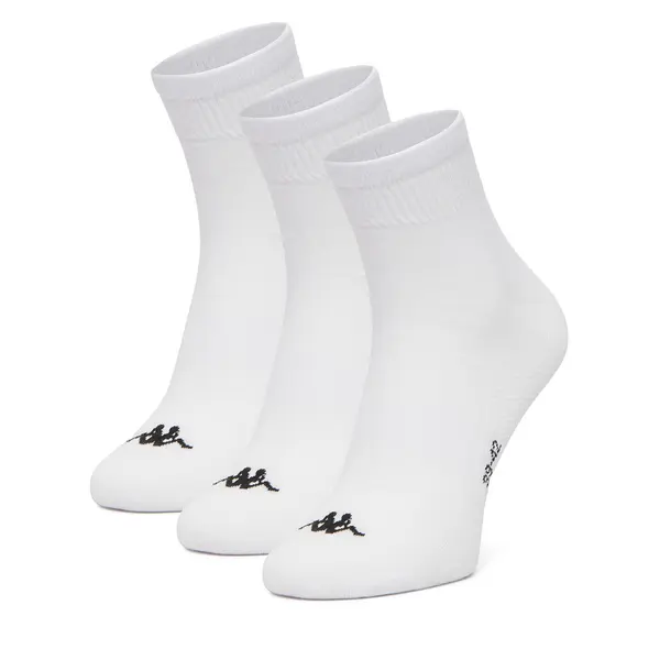 Kappa Duge čarape Kappa CEO_KR_FRESH_SS26 (3-PACK) Bijela