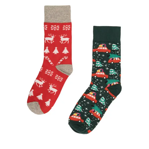 LASOCKI Duge čarape Lasocki 2MB-004-AW23 (2-pack) Šarena