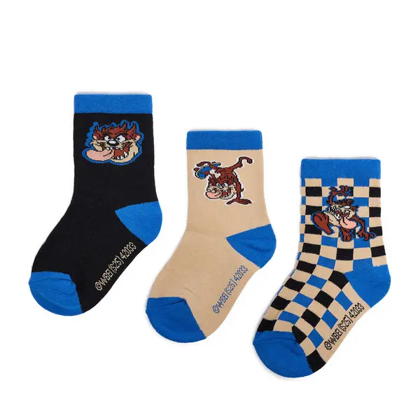 Looney Tunes Duge čarape Looney Tunes CEO-ACCCS-AW25-227WBLT(3-PACK) Bež