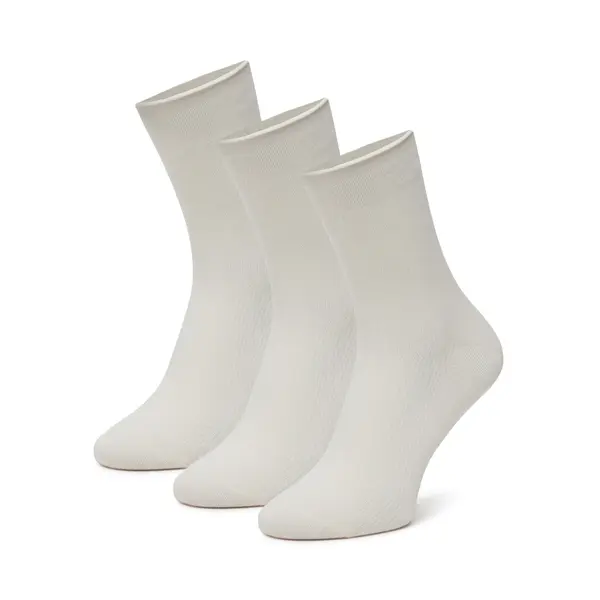 Nine West Duge čarape Nine West BR_NW_01_Z_SS25 (3 PACK) Bijela