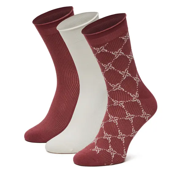 Nine West Duge čarape Nine West BR_NW_01_Z_SS25 (3 PACK) Šarena