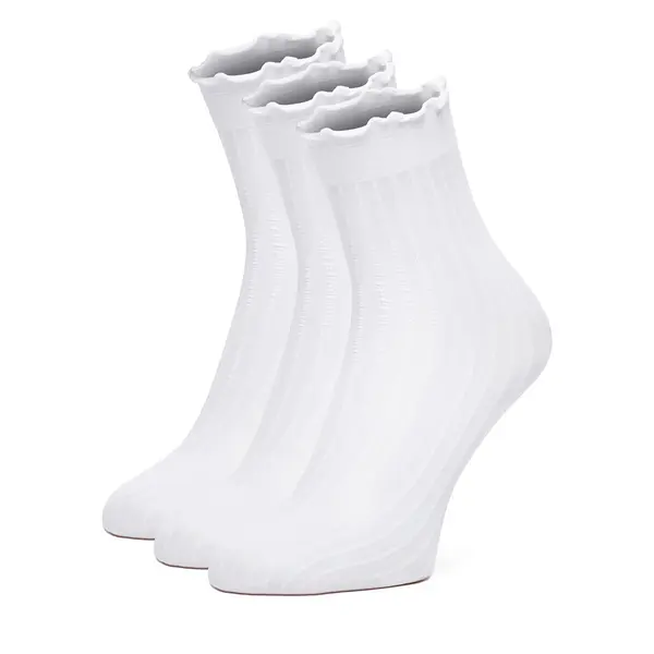 Nine West Duge čarape Nine West CEO_AS_NW_01_Z_AW25 (3-PACK) Bijela