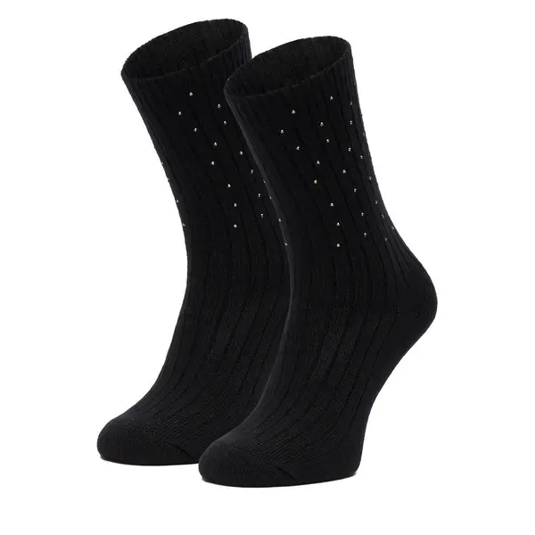 Nine West Duge čarape Nine West CEO_LA_NW_17636_W_AW25 (1-PACK) Crna