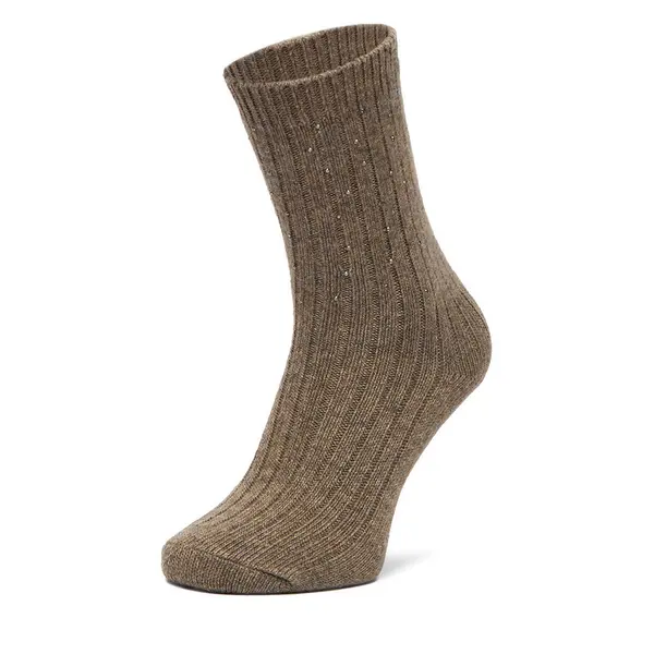 Nine West Duge čarape Nine West CEO_LA_NW_17636_W_AW25 (1-PACK) Smeđa