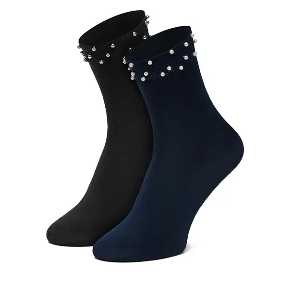 Nine West Duge čarape Nine West KR_NW_PEARL_Z_SS25 (2 PACK) Šarena