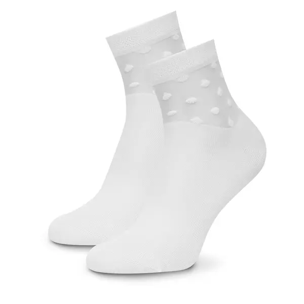 Nine West Duge čarape Nine West KR_NW_STREET_W_SS25 (2 PACK) Bijela