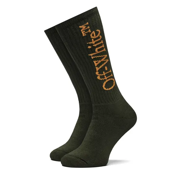 Off-White Duge čarape Off-White OMRA075S23KNI0015620 Zelena