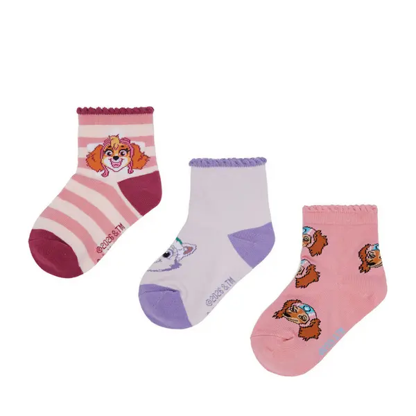 Paw Patrol Duge čarape Paw Patrol CEO-ACCCS-AW26-108PAW(3-PACK) Ružičasta