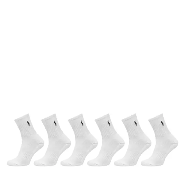 Polo Ralph Lauren Duge čarape Polo Ralph Lauren 444974056001 Bijela