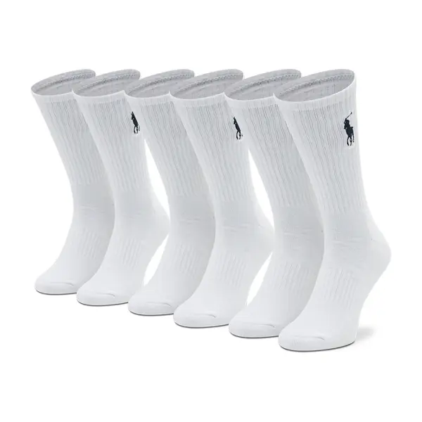 Polo Ralph Lauren Duge čarape Polo Ralph Lauren 449858064001 Bijela