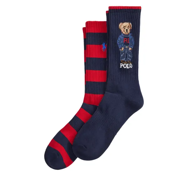Polo Ralph Lauren Duge čarape Polo Ralph Lauren 449P11915001 Tamnoplava