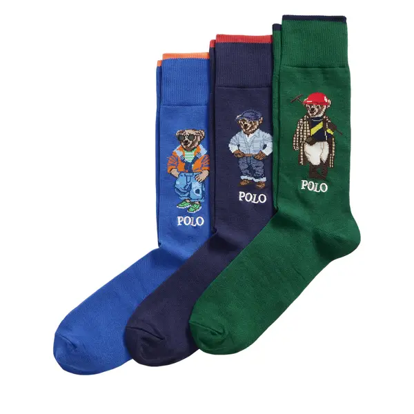 Polo Ralph Lauren Duge čarape Polo Ralph Lauren 449P14712001 Šarena
