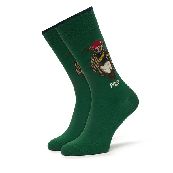 Polo Ralph Lauren Duge čarape Polo Ralph Lauren 449P15965001 Zelena