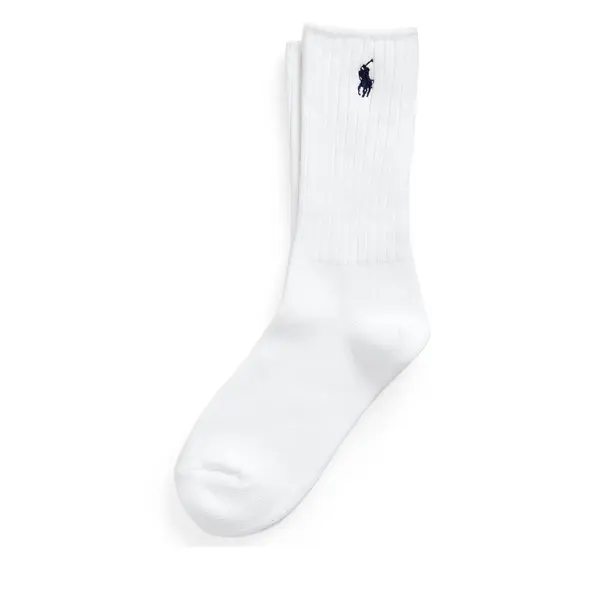 Polo Ralph Lauren Duge čarape Polo Ralph Lauren 455846847003 Bijela