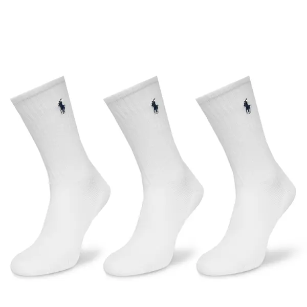 Polo Ralph Lauren Duge čarape Polo Ralph Lauren 455918021001 Bijela