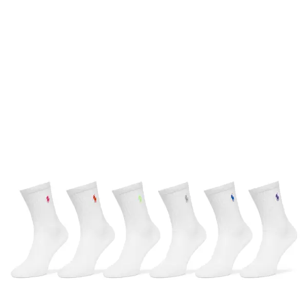 Polo Ralph Lauren Duge čarape Polo Ralph Lauren 455972889003 Bijela