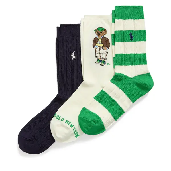 Polo Ralph Lauren Duge čarape Polo Ralph Lauren 455982947001 Šarena