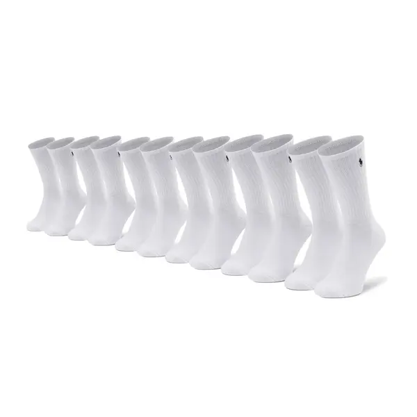 Polo Ralph Lauren Duge čarape Polo Ralph Lauren Classic 449723763001 Bijela