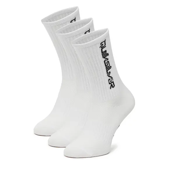 Quiksilver Duge čarape Quiksilver AS_QUIKSILVER_100W_SS25 (3-PACK) Bijela