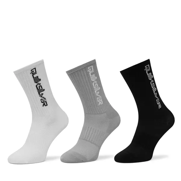 Quiksilver Duge čarape Quiksilver AS_QUIKSILVER_100W_SS25 (3-PACK) Bijela