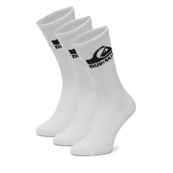Quiksilver Duge čarape Quiksilver AS_QUIKSILVER_101W_SS25 (3-PACK) Bijela