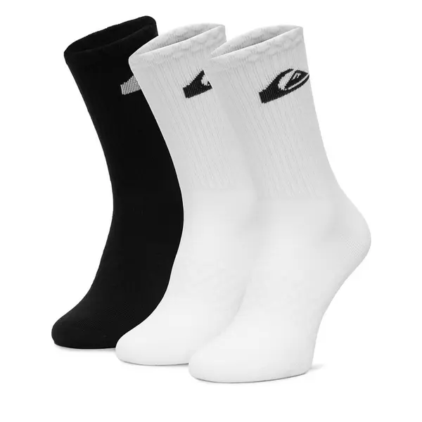 Quiksilver Duge čarape Quiksilver CEO_BR_QUIK_2042_W_AW25 (3 PACK) Bijela