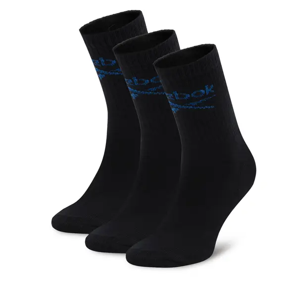 Reebok Duge čarape Reebok R0258-SS24 (3-pack) Crna