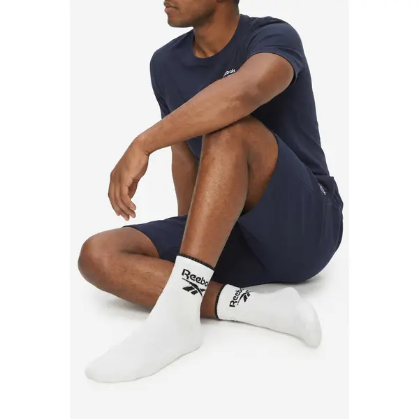 Reebok Duge čarape Reebok R0362-SS24 (3-pack) Bijela