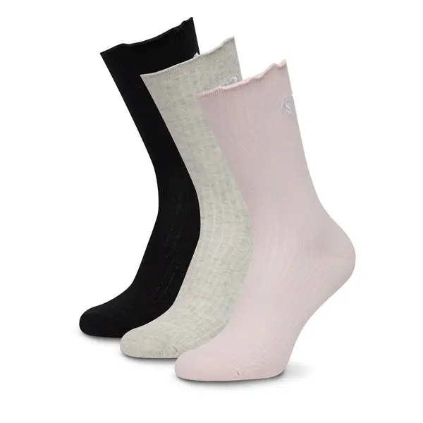 Roxy Duge čarape Roxy AS_ROXY_01W_SS25 (3-PACK) Ružičasta