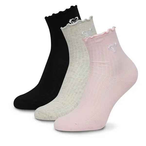 Roxy Duge čarape Roxy AS_ROXY_01Z_SS25 (3-PACK) Ružičasta