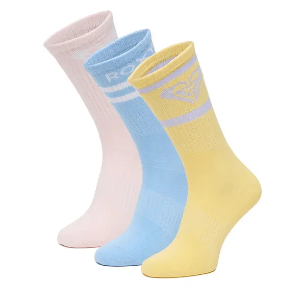 Roxy Duge čarape Roxy CEO_AS_ROXY_11_W_AW25 (3-PACK) Šarena