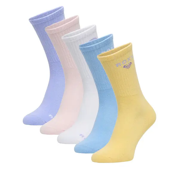 Roxy Duge čarape Roxy CEO_AS_ROXY_12_W_AW25 (5-PACK) Šarena