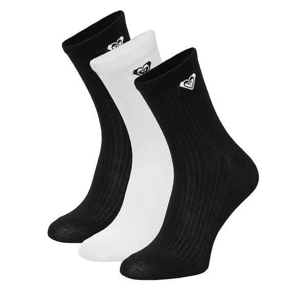 Roxy Duge čarape Roxy CEO_AS_ROXY_15_Z_AW25 (3-PACK) Crna