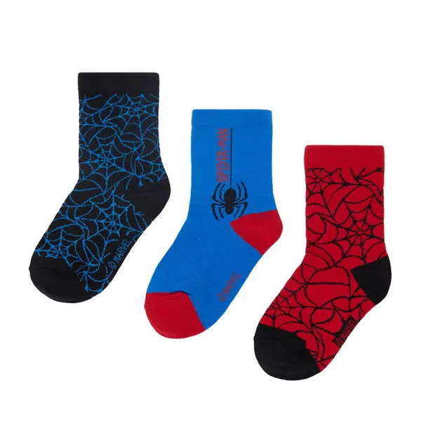 Spiderman Ultimate Duge čarape Spiderman Ultimate CEO-ACCCS-AW26-225SPRMV(3-PACK) Šarena