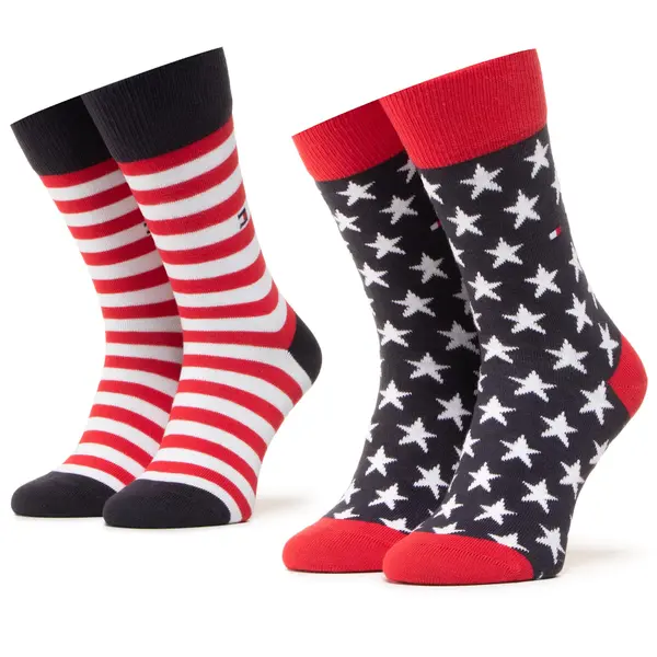Tommy Hilfiger Duge čarape Tommy Hilfiger 100000816 Šarena