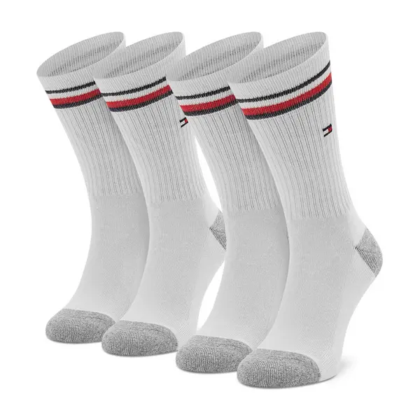 Tommy Hilfiger Duge čarape Tommy Hilfiger 100001500 Bijela