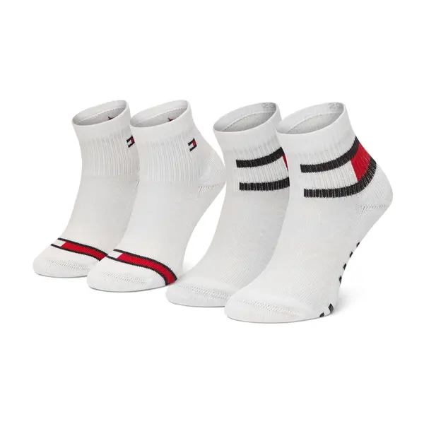 Tommy Hilfiger Duge čarape Tommy Hilfiger 100002319 Bijela