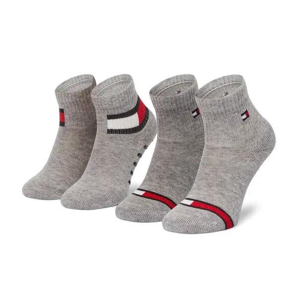 Tommy Hilfiger Duge čarape Tommy Hilfiger 100002319 Siva