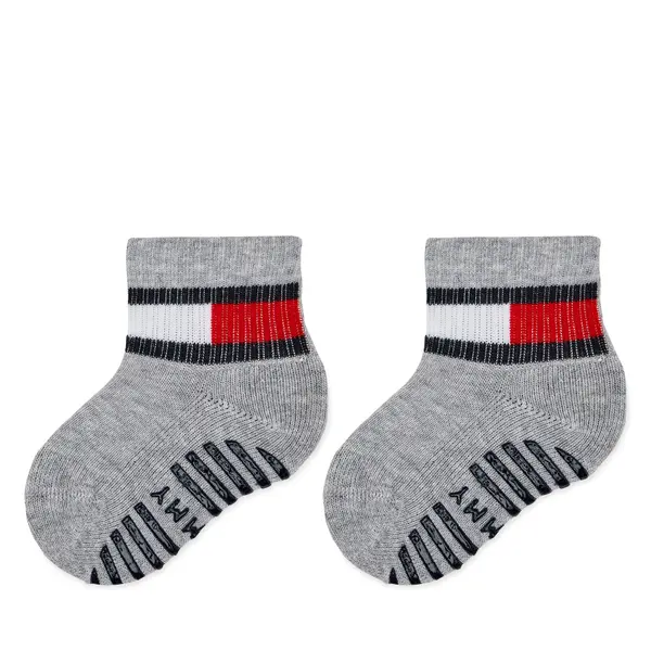 Tommy Hilfiger Duge čarape Tommy Hilfiger 701226500 Siva