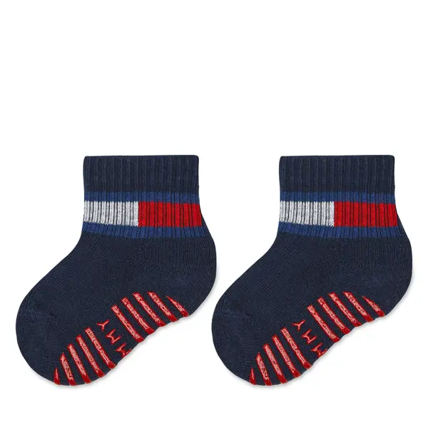 Tommy Hilfiger Duge čarape Tommy Hilfiger 701226500 Tamnoplava