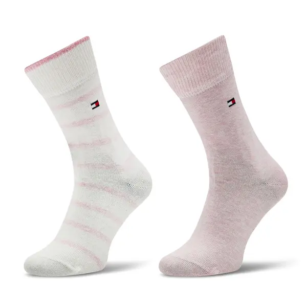 Tommy Hilfiger Duge čarape Tommy Hilfiger 701229939 Ružičasta