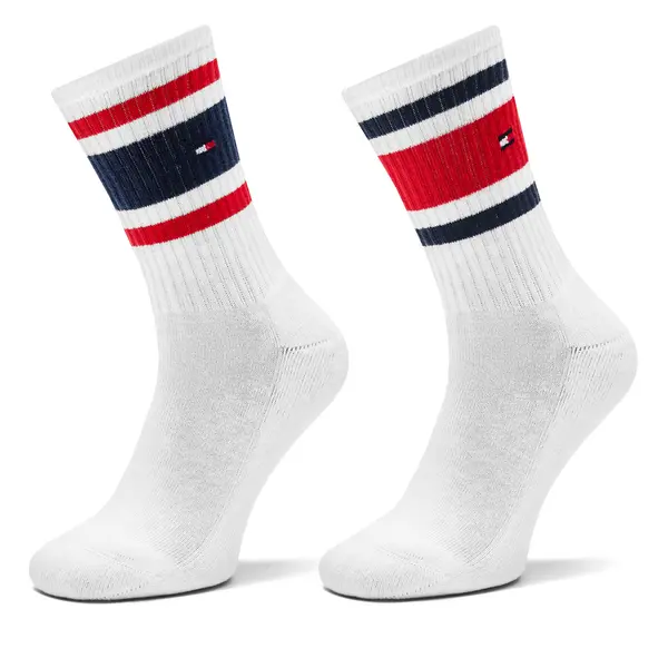 Tommy Hilfiger Duge čarape Tommy Hilfiger 701229942 Bijela