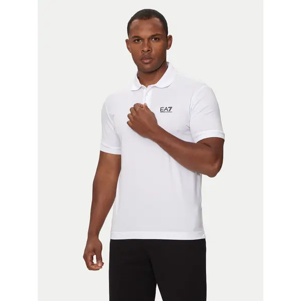EA7 Emporio Armani EA7 Emporio Armani Polo 8NPF14 PJVQZ 1100 Bijela Regular Fit