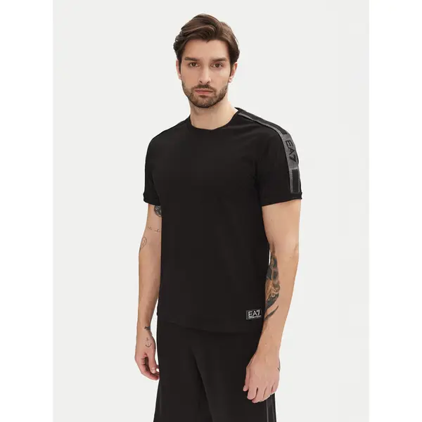 EA7 Emporio Armani EA7 Emporio Armani T-shirt 7M000138 AF10375 UC001 Crna Regular Fit