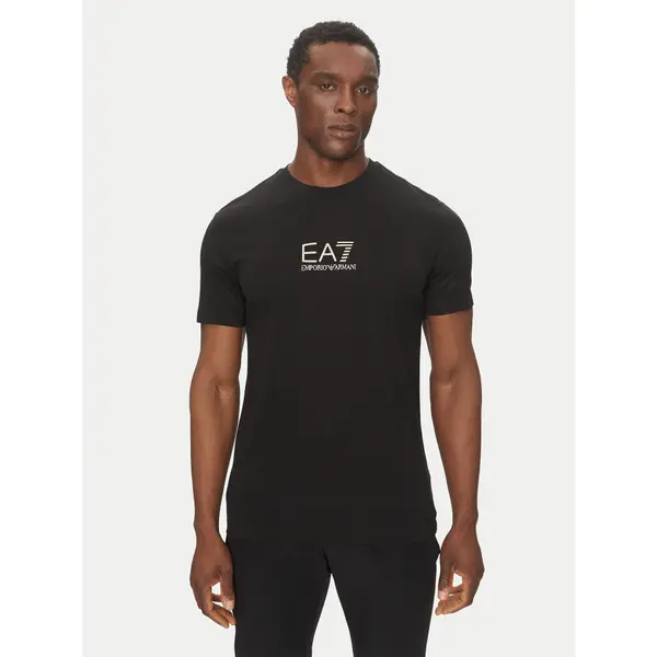EA7 Emporio Armani EA7 Emporio Armani T-shirt 7M000301 AF13739 UC001 Crna Slim Fit