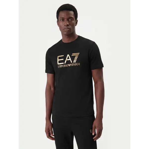 EA7 Emporio Armani EA7 Emporio Armani T-shirt 7M001412 AF22264 MC004 Crna Regular Fit