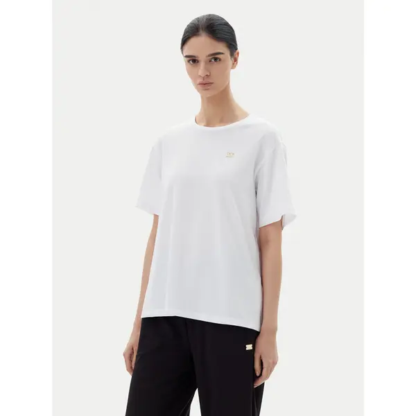 EA7 Emporio Armani EA7 Emporio Armani T-shirt 7W000028 AF10373 U0002 Bijela Loose Fit